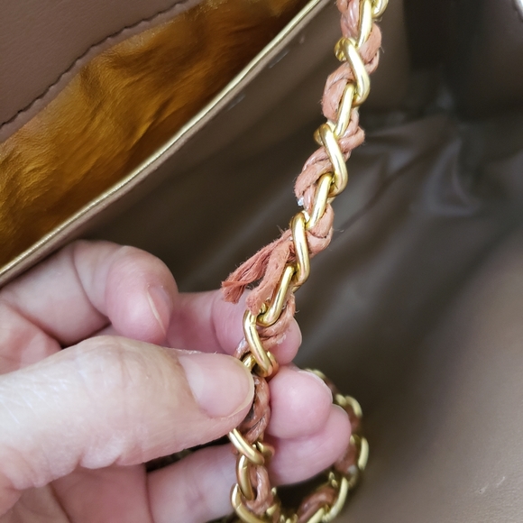 Vintage Coated Wicker Bag - Picture 13 of 16